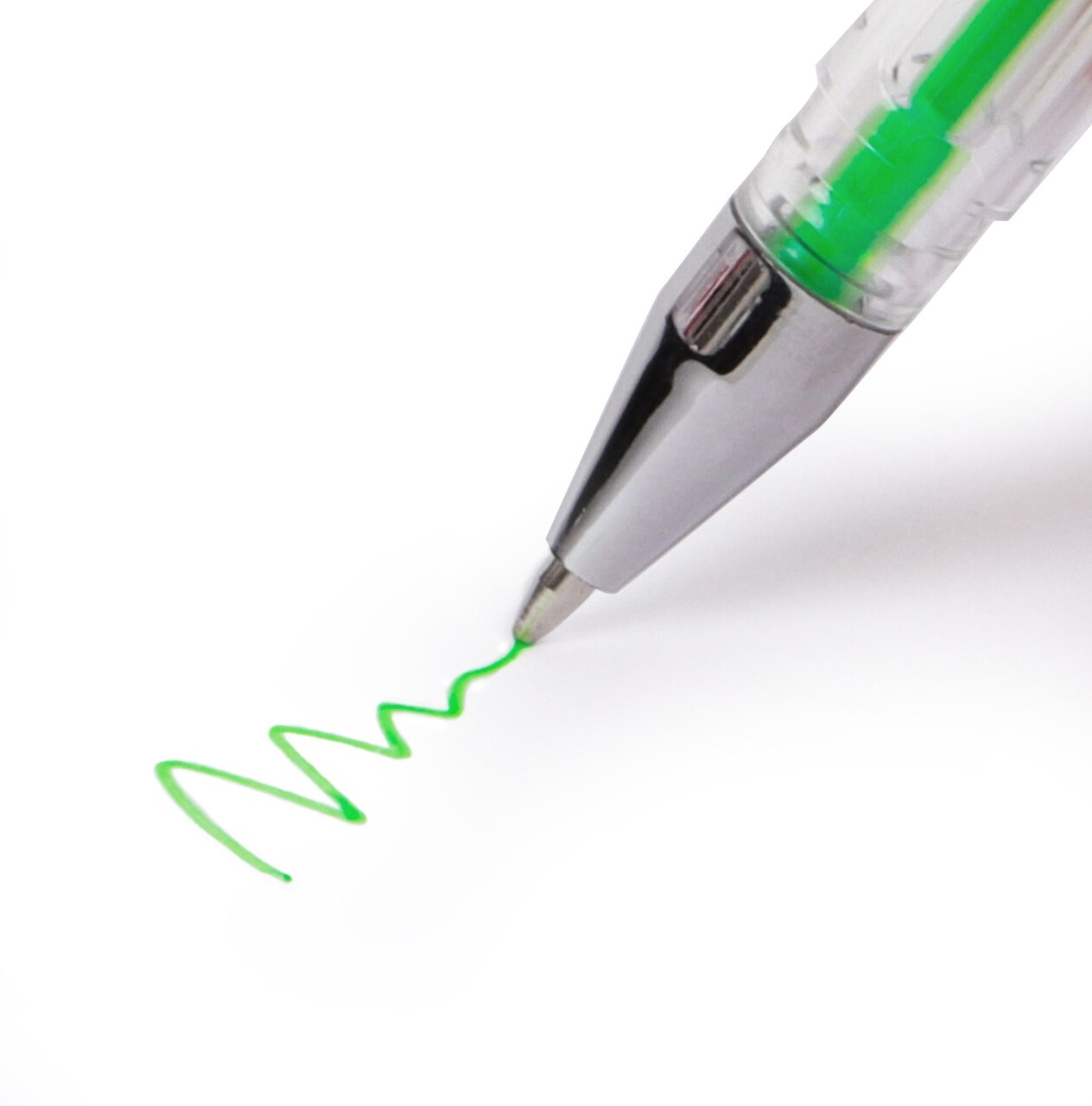 Leisure Arts - Gel Pens Set, 12Pc, Gel Pens, Colored Pens, Pens Colored, Glitter Colorful Color Gel, Glitter Roller